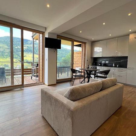Magnifique Appartement Classe 4 Etoiles Avec Sauna Et Terrasse Dans Chalet La Bresse Ngoại thất bức ảnh