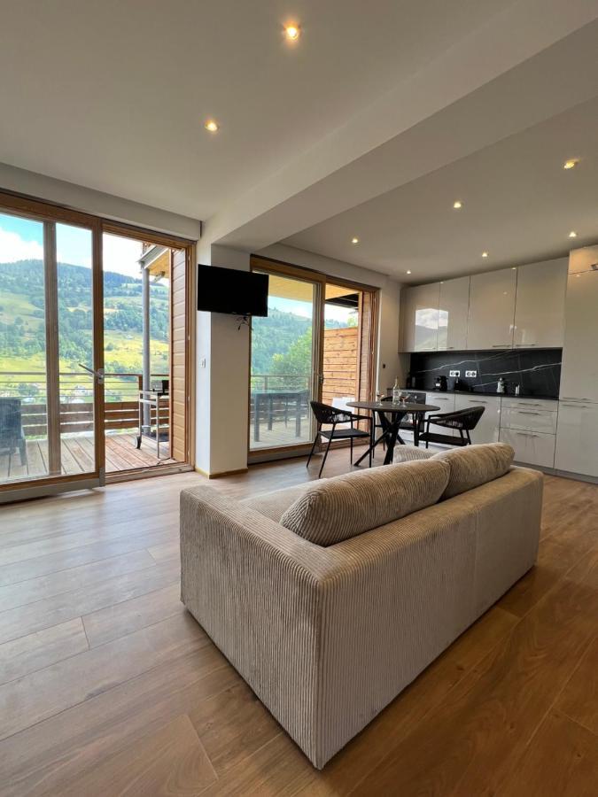 Magnifique Appartement Classe 4 Etoiles Avec Sauna Et Terrasse Dans Chalet La Bresse Ngoại thất bức ảnh